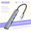 4  USB Hub Splitter Multi Hub Typ C auf USB 3.0 Adapter USB Mehrere  Netzteil 7