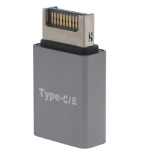 USB 3.1 Typ C Stecker auf Typ C/E Buchse Motherboard Erweiterungskabelanschluss ComputerzubehöR