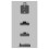 2 Pezzi per Scheda Adattatore Base  ToChain M5Stack per Interfaccia Atom Series To Chain 8