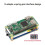 UPS Module for Raspberry Pi Zero Power Supply with Battery UPS Power Supply Module Supports Charging and Discharging 5