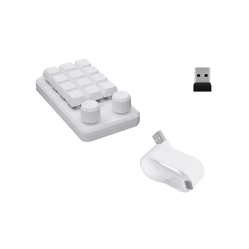 Programming Macro Custom Keyboard Rgb Copy Paste Game Mechanical Hotswap Macropad Bluetooth5.0+Wired+2.4G Wireless 4712119906291