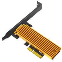 Tarjeta Adaptadora de Host M.2 NGFF PCIe SSD A PCI Express 3.0 X4 Compatible con M.2 PCIe (NVMe o AHCI) Tipo 2242 2260 280