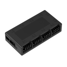 USB2.0 9-Poliger Header-Verlängerungs-Hub-Splitter-Adapter-Konverter Motherboard USB 2.0-Adapter 9-Poliger Interner USB-Hub Schwarz