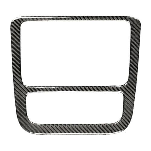 Carbon Fiber Modified Central Control CD Air Conditioning Navigation Panel Decoration Sticker Accessories for
