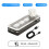 Macro Mechanical Keyboard  Gaming Custom Programming Keyboard Silicone Silent 3 Keys 1 Knob  Keypads White 2