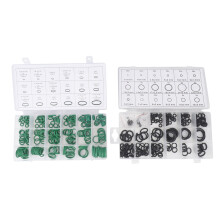 495PCS 36 Sizes O-ring Kit Black&Green Metric O ring Seals Rubber O ring Gaskets oil resistance 270pcs + 225pcs