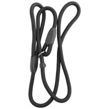Sturdy Pet Collar Rope Nylon Dog Slip Training Walking Lead With P Chain 1cm black