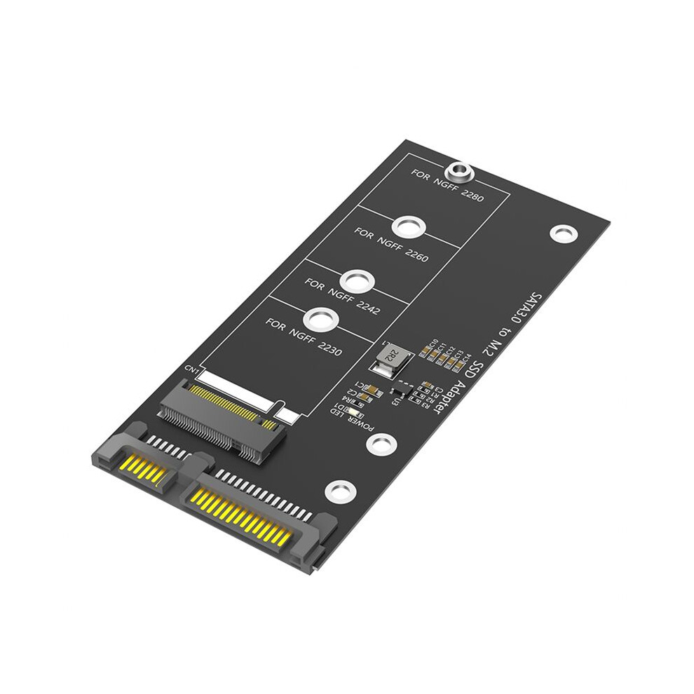 M.2 Ngff To Adapter Card B Key/B & M Key Ssd Converter For Ngff M.2 2280 2260 2242 2230 Ssd (Not For M.2 Nvme) 4712119922628