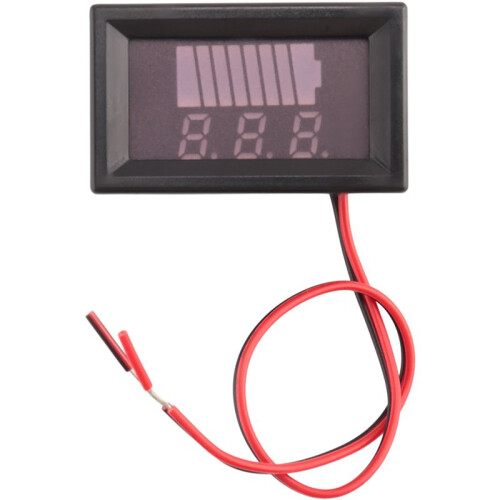 12V ZUUR Loodaccu Capaciteitsindicator Laadniveau LED-Tester Blauwe Voltmeter