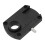 Aluminum Alloy Phonograph Conversion Arm 80mm, 20mm Hole, Black 9