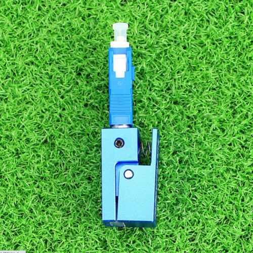Fiber Optic Adapter Square Type Bare Fiber Adapter SC/UPC Square FTTH Optical Tools Bare Fiber Optic Adapter 2
