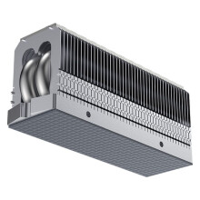 M.2 2280 NVMe SSD Kylflänskylare Dual Heat Pipes Högpresterande Thermal Pad för 2280 SSD PC Dator SSD Cooler