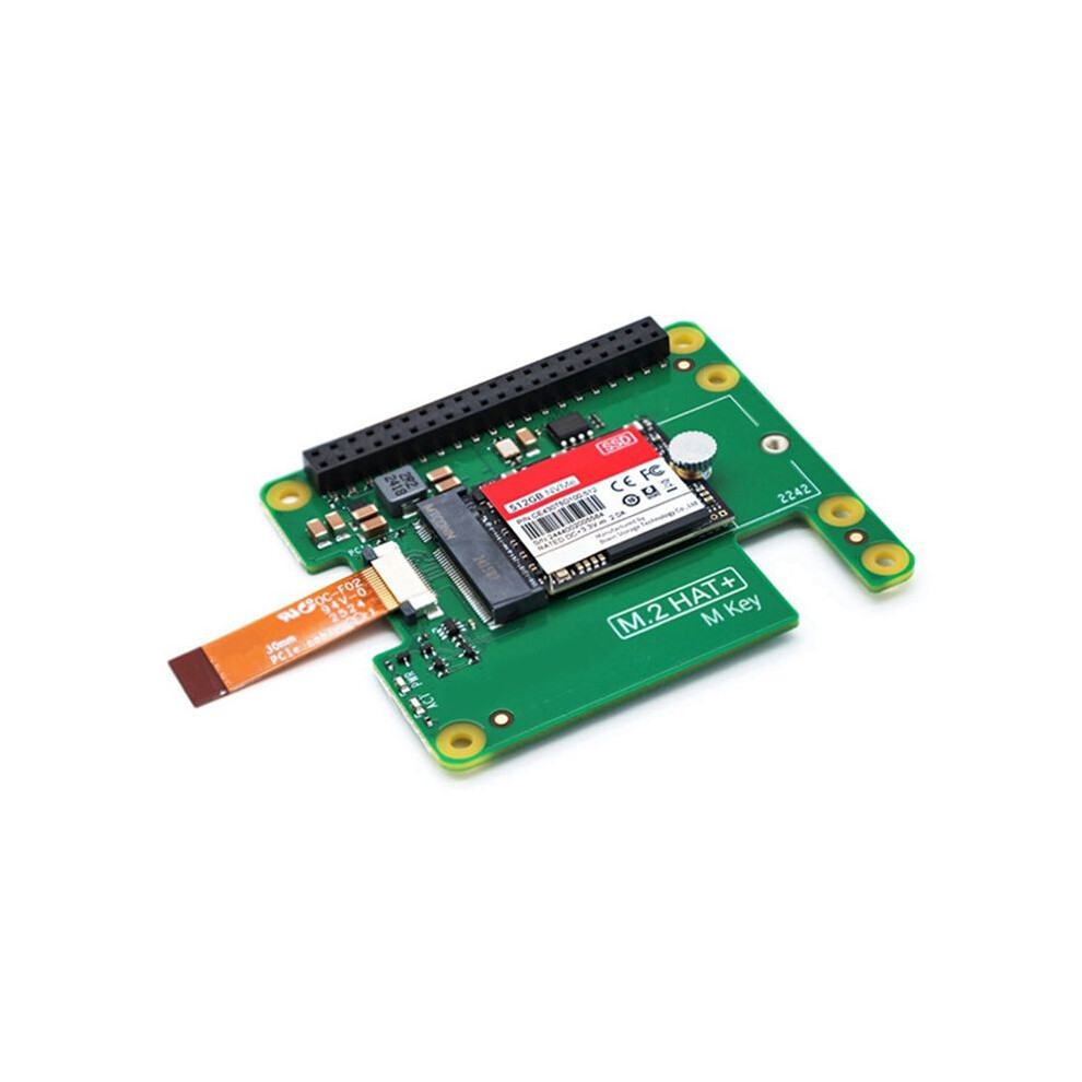 For Raspberry Pi 512Gb Ssd Kit Compatible With Pcie Gen3 M.2 Hat+Nvme Ssd For Raspberry Pi 5 4713319061452