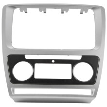 2 Din Radio Fascia For Octavia Audio Stereo Panel Mounting Installation Dash Kit Trim Frame Adapter