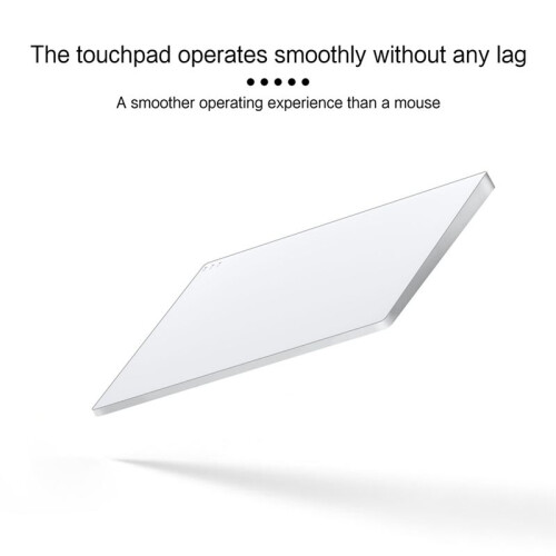 Trackpad  Wireless 2.4G Wired Touchpad Touch Pad Ricaricabile Trackpad Mouse per Laptop PC Pad Nero 2