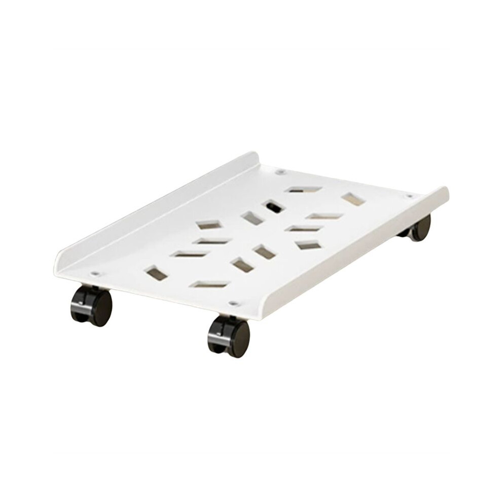 Mobile Computer Tower Holder Cpu Stand Adjustable Computer Tower Stand With 4 Caster Wheels Under Desk Holder 4713265080804