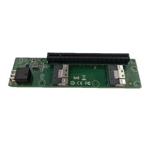 PCIe 5.0 X16 auf MCIO 8i Adapterkarte 2-Port SFF8654 X8 auf PCIe X16 Slot Riser PCIe 5.0