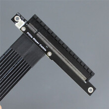 PCI-E 4.0 X4 to X16 Extension Cable Riser Cable PCIe X4 64G/Bps Adapter Cable for RTX3090 RX6800xt  15CM