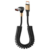 90 Graden Veer USB Type C-Kabel 6A Snel Opladen Type-C-Kabel voor  15 16 voor  voor  USB C-Kabel