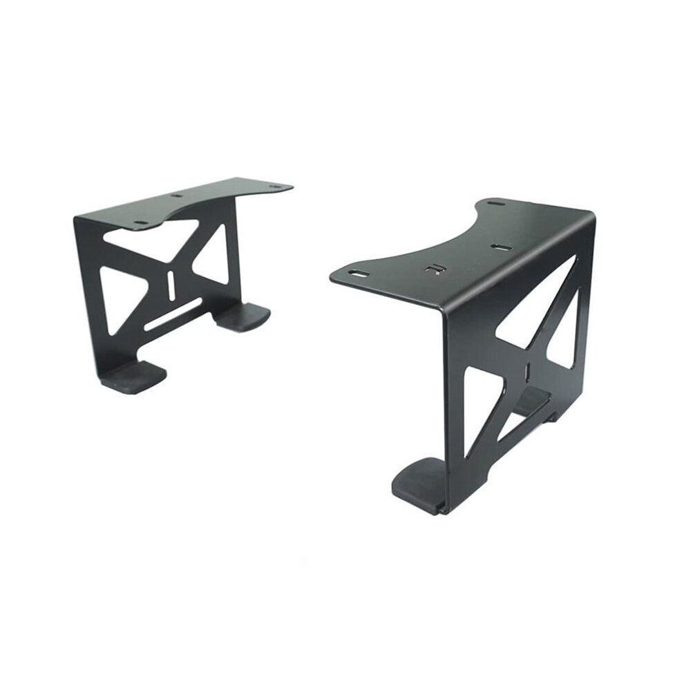 Metal Storage Stand for PS5 Console Under Desk PS5 Console Storage Base for Under Desk Space Saving Mount