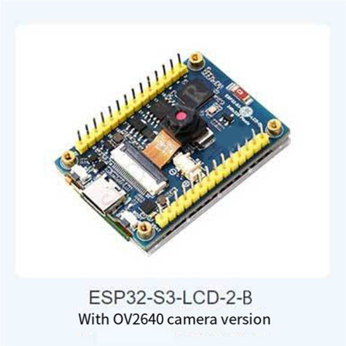 Waveshare ESP32 S3 LCD Camera Development Board with 2-Inch Display OV2640-2MP Camera QMI8658 Sensor for  B 2