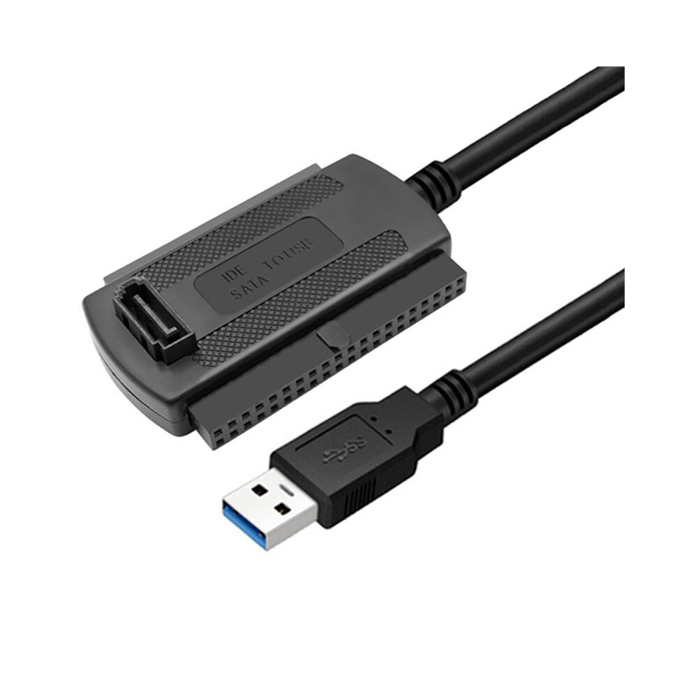 Usb To Ide Cable 3-In-1 Usb 3.0 To 2.5/3.5/5.25 Inch Ide To Usb Converter Cable For Cr-Rom Dvd-Rom Cd-Rw 4713137984476