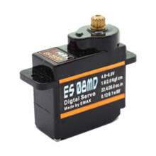 Servo Digital ES08MDII de Alta Velocidade com Engrenagens Metálicas, 4,8-6V, para Barcos, Carros e Robôs de Modelismo RC B