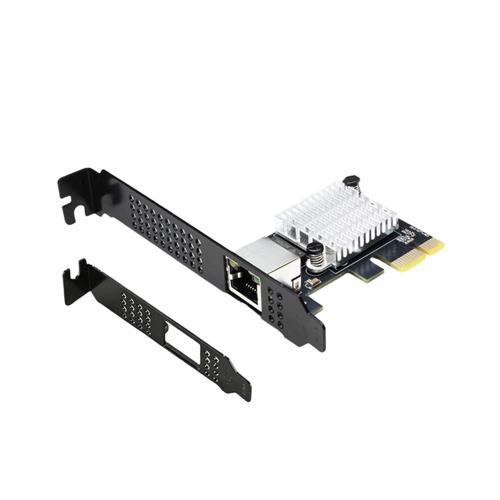 Neue 10G-Ethernet-Netzwerkkarte, 1 Port, PCIe 4.0 X1, 10G RJ45 LAN-Karte für Realtek 8127 (PXE), Multi-Gigabit-Netzwerkgeschwindigkeiten