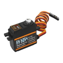 Servo Digital ES3054 com Engrenagens Metálicas, 4,8 V A 6,0 V, para Peças de Atualização de Drones e Aeromodelos de Asa Fixa.