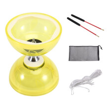 Diabolo à Trois Roulements et Double Tête, Jouet de Fitness pour L'Extérieur, Jeu de Yo-Yo pour Enfants et Adultes B