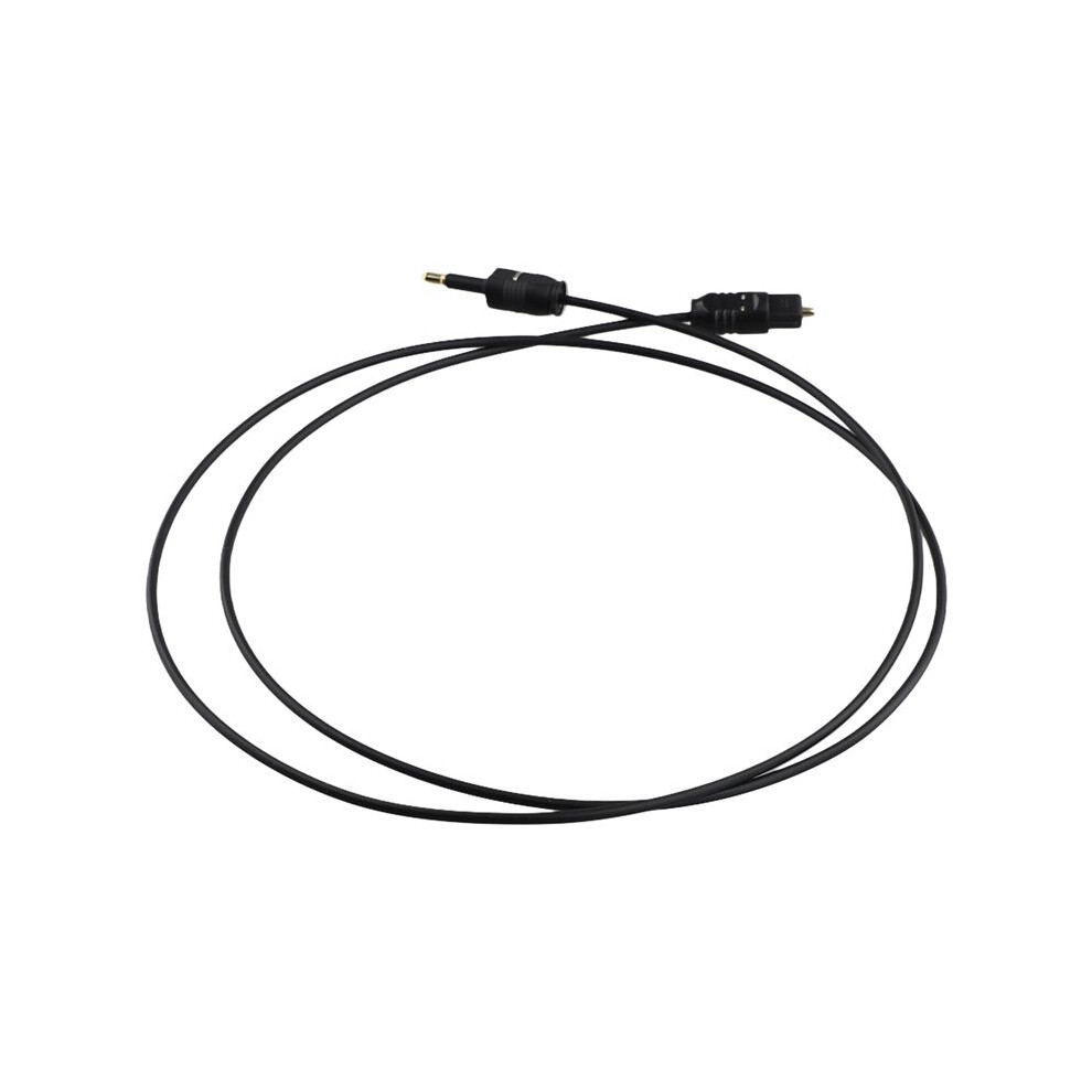1M 3Ft Toslink To Plug 3.5Mm Digital Optical Spdif Audio Cable Plated Gold 6033461040135