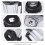 Blender Container 64 Ounce, Replacement for  Blender Parts 3