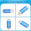 64 MB USB 2.0-Flash-Speicherstick Thumb Drive PC LAPTOP-Speicher 7