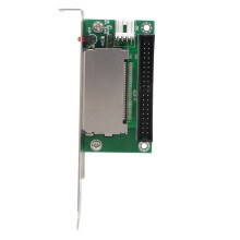 Tarjeta Flash Compacto Cf De 40 Pines A 3.5 Ide Adaptador Conversor Soporte Pci Panel Posterior