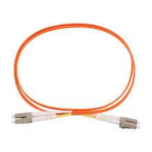 1M Jumperkabel Duplex Multimode LC-LC LC Naar LC Glasvezel Optisch Patchsnoer