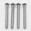 1Pair Metal Door Panel Pull Handle Set for Beetle 1998-2010 Interior Door Grab Pull Handles Replacement Silver 8