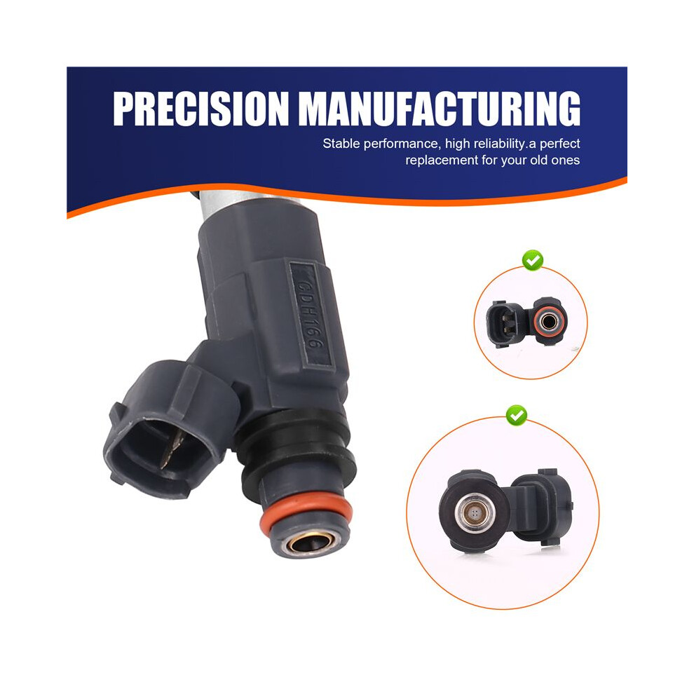 New Fuel Injectors For Mirage 1.5L L4 1997-2002 Md319790 Cdh166 6033357148235