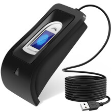 Lector de Huellas Digitales USB Compacto EscáNer System de Asistencia de Control de Acceso BioméTrico Confiable