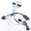 Car Wireless  Audio Adapter Handsfree MIC AUX Cable MFD2 RNS2 for 18Pin for 4