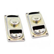 2 Stks 5 W 8 Ohm Luidsprekers Hoorn 3070 Versterker Rubber Pakking Luidspreker, 8R 5 W LCD Monitor/TV Luidspreker