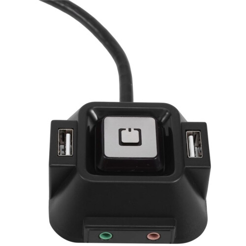 Desktop Computer Case ,Reset HDD Button  with Dual USB ,Power Button,Audio  for Desktop PC Case 1