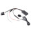 Car Wireless  Audio Adapter Handsfree MIC AUX Cable MFD2 RNS2 for 18Pin for 7