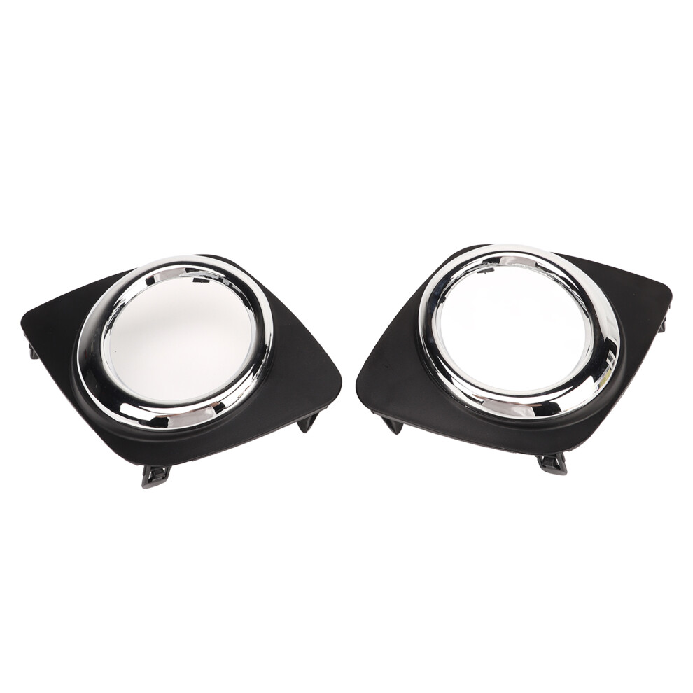 2Pcs Front Bumper Fog Cover For Rav4 2009-2013, Abs Bezel Light 9451370905265