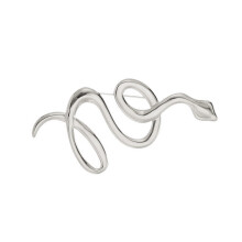 Fashionable Gold Snake Pin Designs for-Sharp weapon silver