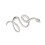 Fashionable Gold Snake Pin Designs for-Sharp weapon silver 1