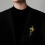Fashionable Gold Snake Pin Designs for-Sharp weapon silver 5