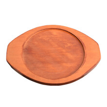 Wood Trivet: Resistente Calor De 5,12" Para Mesas