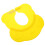 2Ud Gorro Para Pelo Bebé Protección Oídos Silicona Amarillo 3