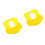 2Ud Gorro Para Pelo Bebé Protección Oídos Silicona Amarillo 8