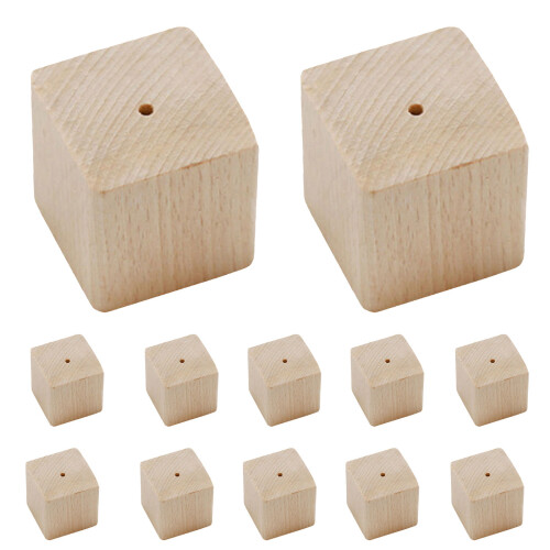 12 Pièces Bases En Bois Pour Décoration De Gâteau Support Fleurs